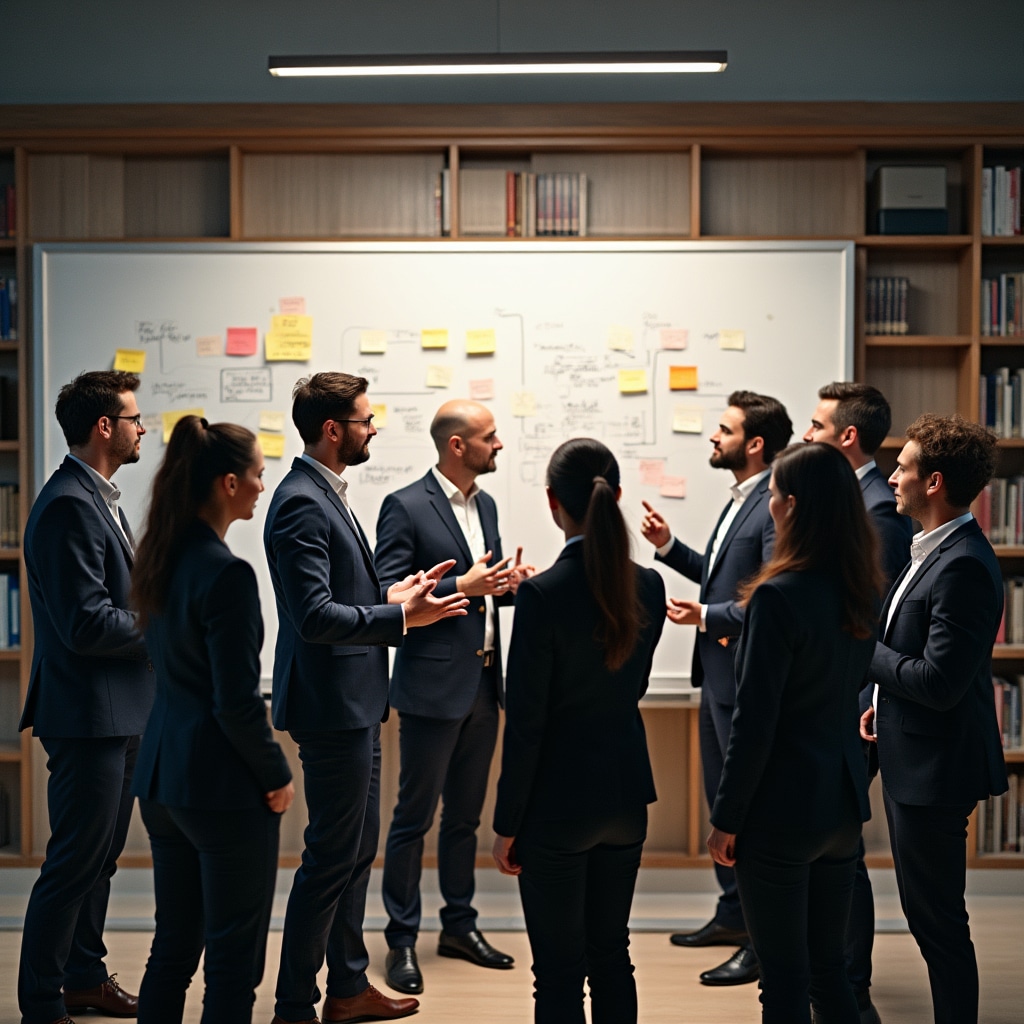 Active workshop session with participants